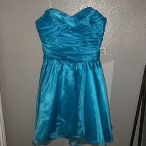 Blue homecoming/formal dress